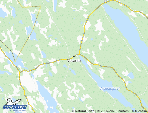 MICHELIN Vesanto map - ViaMichelin