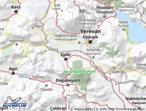 Mapa MICHELIN Karakoyunlu - ViaMichelin