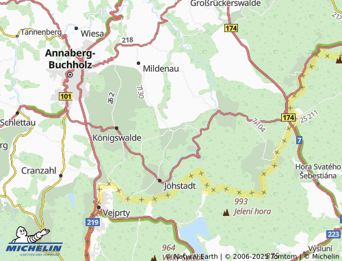 MICHELIN Grumbach map - ViaMichelin