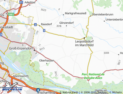 Kaart MICHELIN Rutzendorf - ViaMichelin