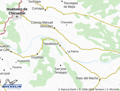 Mapa MICHELIN Tepatlaxco - ViaMichelin