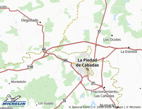 Mapa MICHELIN La Sala - ViaMichelin