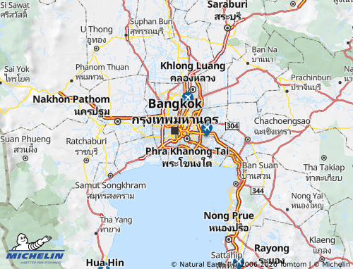 Mapa MICHELIN Bang Rak - ViaMichelin