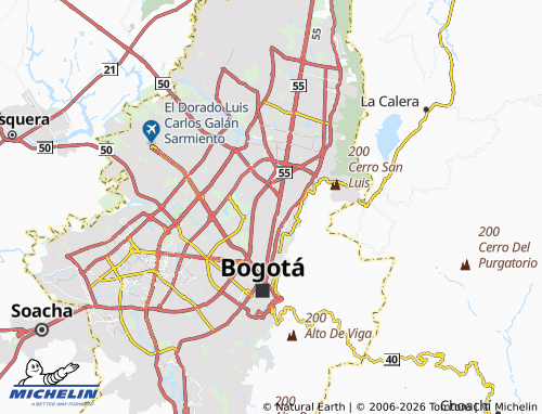 Carte MICHELIN Colombia - ViaMichelin