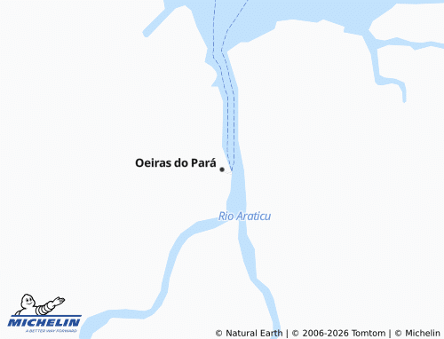 MICHELIN Oeiras do Pará map - ViaMichelin