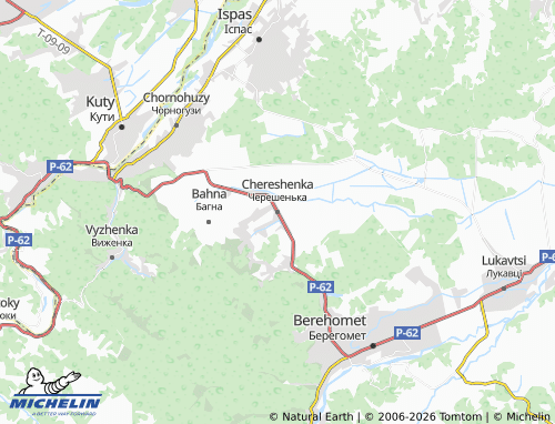 Mappa MICHELIN Chereshenka - ViaMichelin