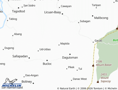 MICHELIN Mapisla map - ViaMichelin