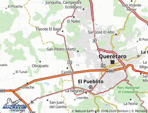 Mappa MICHELIN Viñedos, Mendoza - ViaMichelin