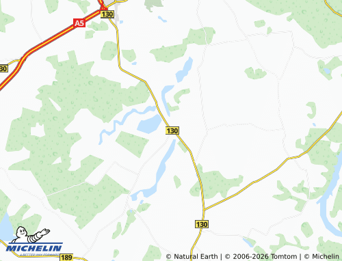 MICHELIN Išlaužas map - ViaMichelin