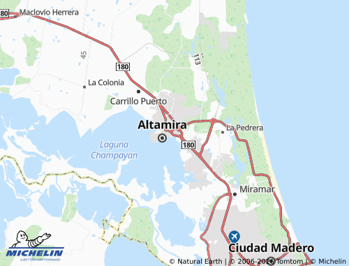 Carte MICHELIN La Potosina - ViaMichelin