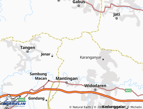MICHELIN-Landkarte Pandean - ViaMichelin