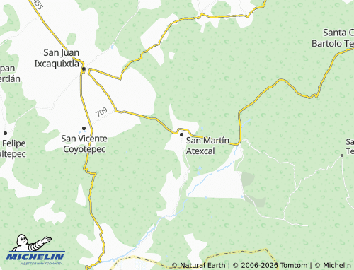 MICHELIN De Analco map - ViaMichelin