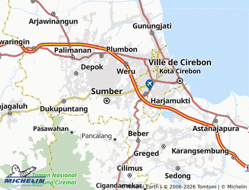 Mapa MICHELIN Sendang - ViaMichelin