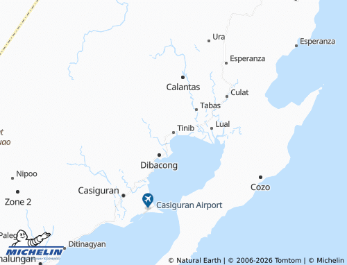 MICHELIN Tinib map - ViaMichelin
