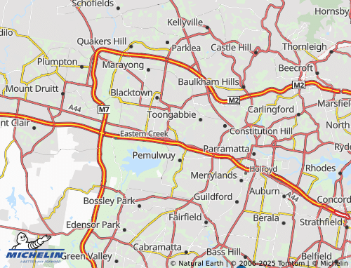 MICHELIN Prospect map - ViaMichelin