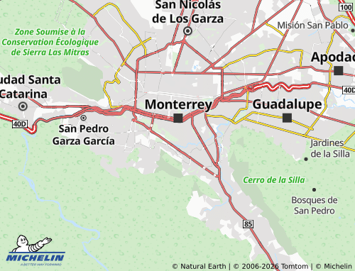 Mappa MICHELIN América 2 - ViaMichelin