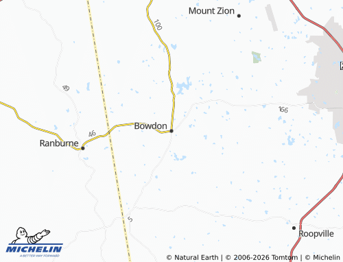Mappa MICHELIN Bowdon - ViaMichelin