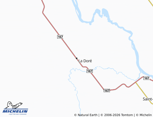 Mappa MICHELIN La Doré - ViaMichelin