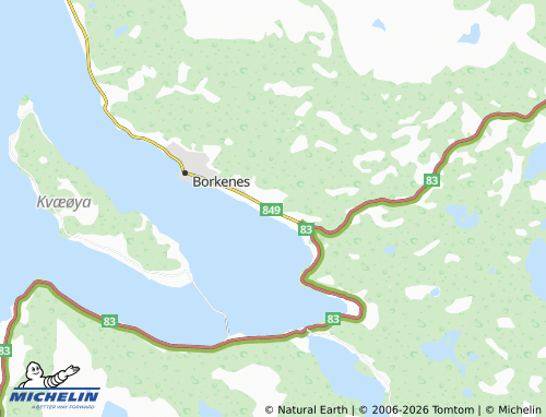MICHELIN Gåra map - ViaMichelin