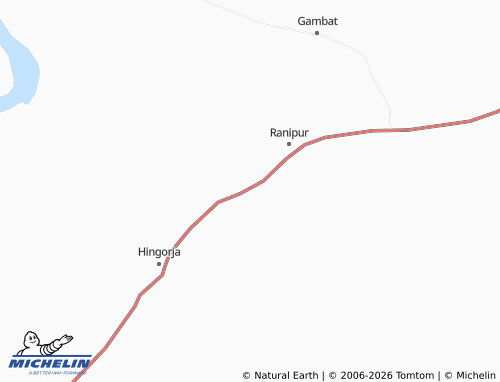 MICHELIN Gadeji map - ViaMichelin