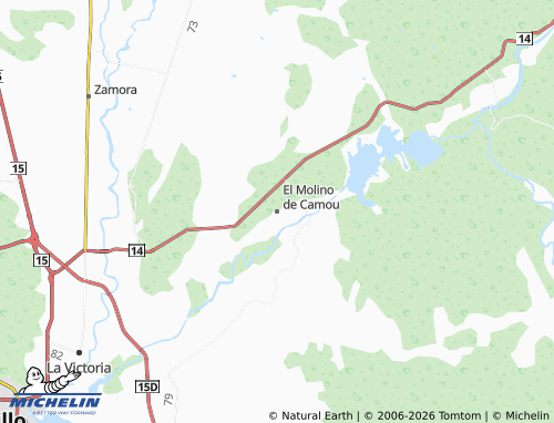 Mapa MICHELIN El Molino de Camou - ViaMichelin