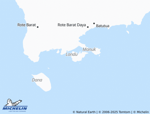 MICHELIN Landu map - ViaMichelin