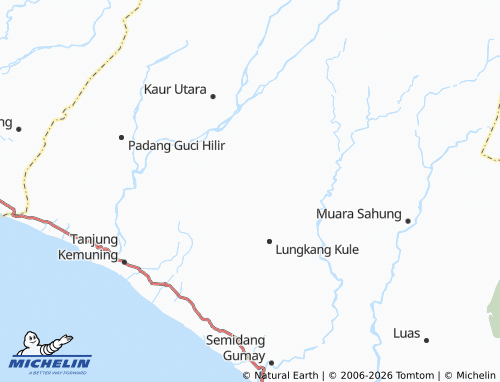 MICHELIN-Landkarte Aur Gading - ViaMichelin