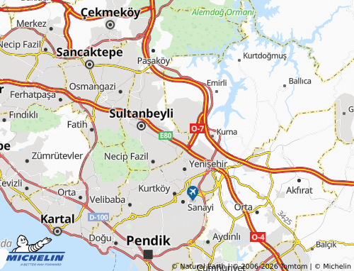 Kaart MICHELIN Mecidiye - ViaMichelin