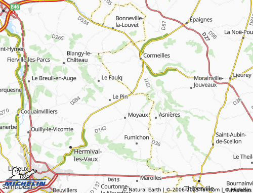 MICHELIN-Landkarte La Baudrière - ViaMichelin