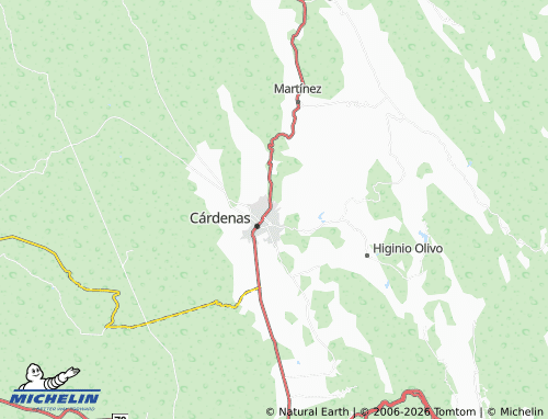MICHELIN-Landkarte El Calichal - ViaMichelin