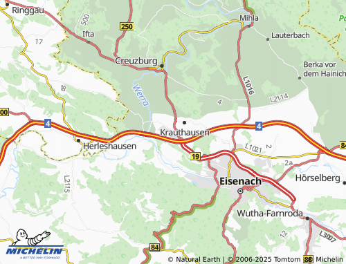 Mapa MICHELIN Deubachshof - ViaMichelin
