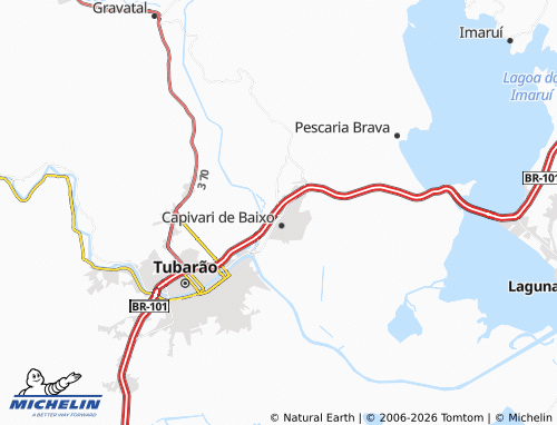 Mappa MICHELIN Alvorada - ViaMichelin