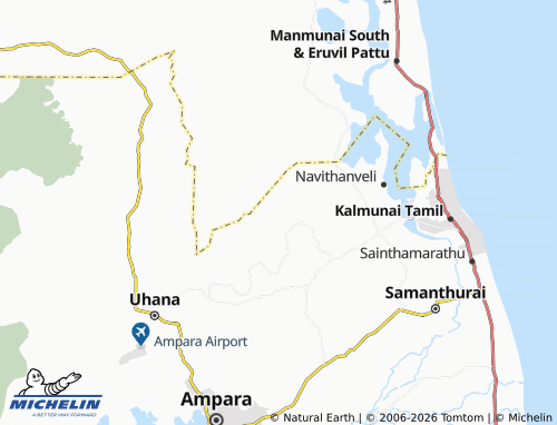 Mappa MICHELIN Veheragama East - ViaMichelin