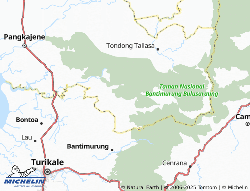 MICHELIN Balocci Baru map - ViaMichelin