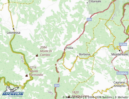 MICHELIN Posta map - ViaMichelin