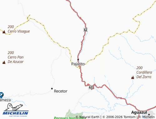 Carte MICHELIN Pajarito - ViaMichelin