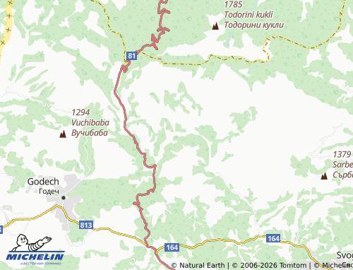 MICHELIN Brakyovtsi map - ViaMichelin