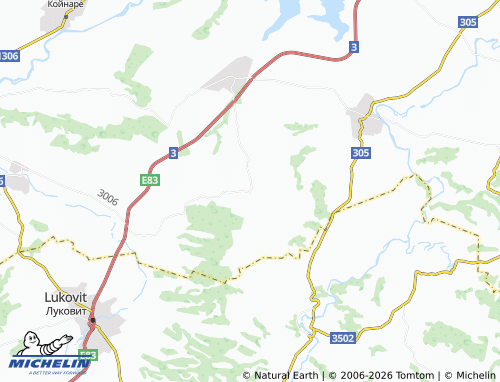 Mappa MICHELIN Rakita - ViaMichelin