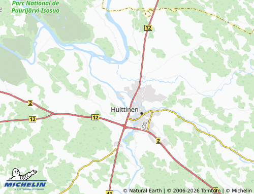 MICHELIN-Landkarte Pappilanniemi - ViaMichelin
