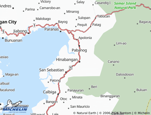 MICHELIN Barangay 2 map - ViaMichelin