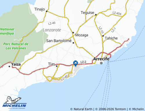 Mapa MICHELIN Güime - ViaMichelin