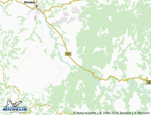 Mapa MICHELIN Ždrelo - ViaMichelin