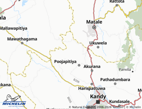 Mappa MICHELIN Rambukewela - ViaMichelin