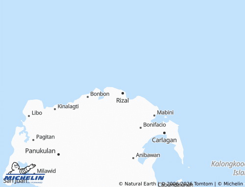 Mappa MICHELIN Rizal - ViaMichelin