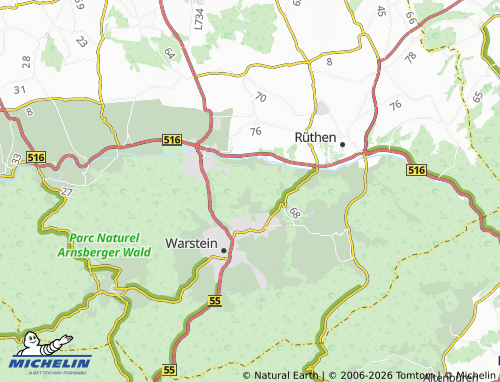 MICHELIN Bohnenburg map - ViaMichelin