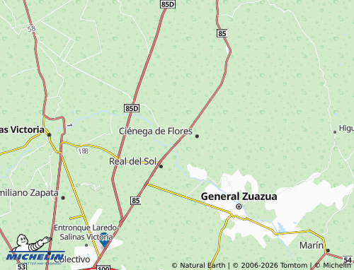 MICHELIN Alfonso Martínez Domínguez map - ViaMichelin