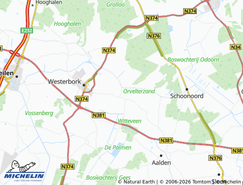 Carte MICHELIN Orvelte - ViaMichelin