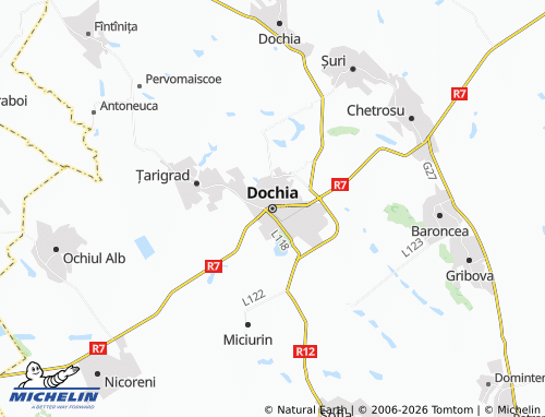 Carte MICHELIN Dochia - ViaMichelin