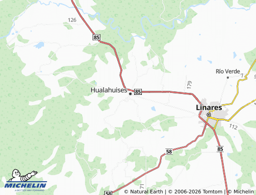 MICHELIN Santa Rosa map - ViaMichelin