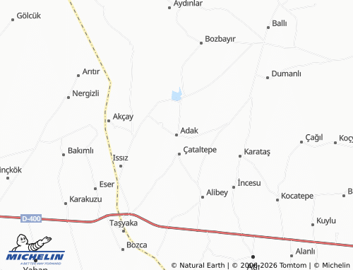 MICHELIN Adak map - ViaMichelin